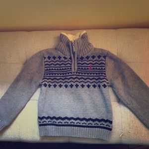 Nautica grey toddler sweater